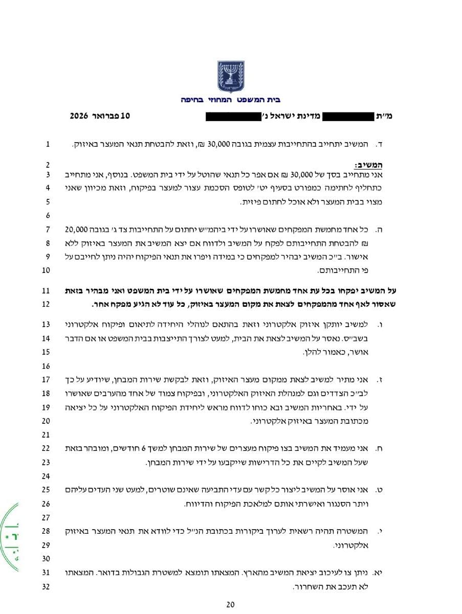 שחרור ממעצר 4