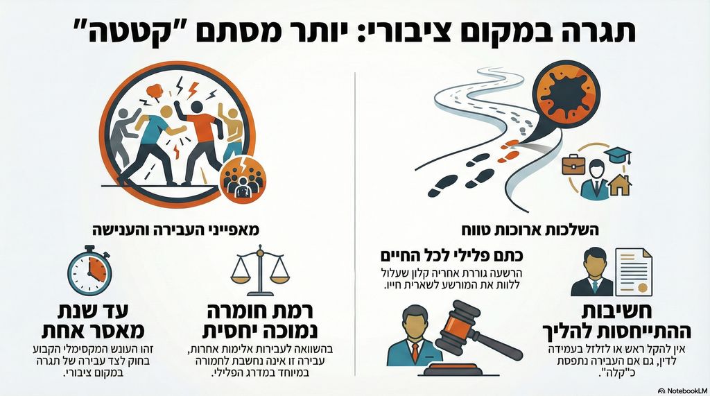 תגרה במקום ציבורי