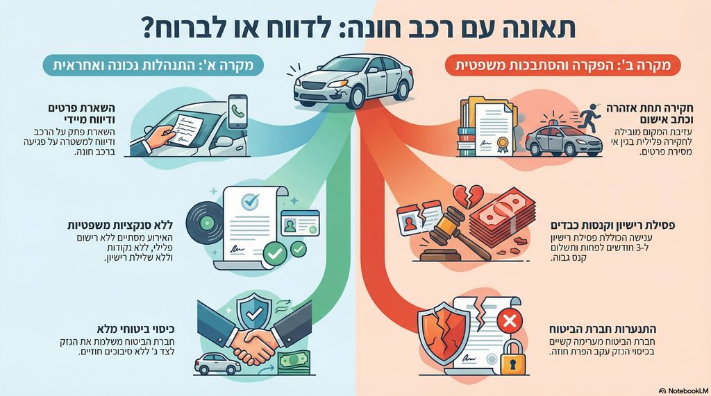 התנהלות נכונה מול הסתבכות מיותרת