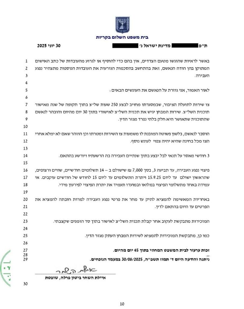 עורך דין פלילי אביב מזרחי ייצוג ללא פשרות 