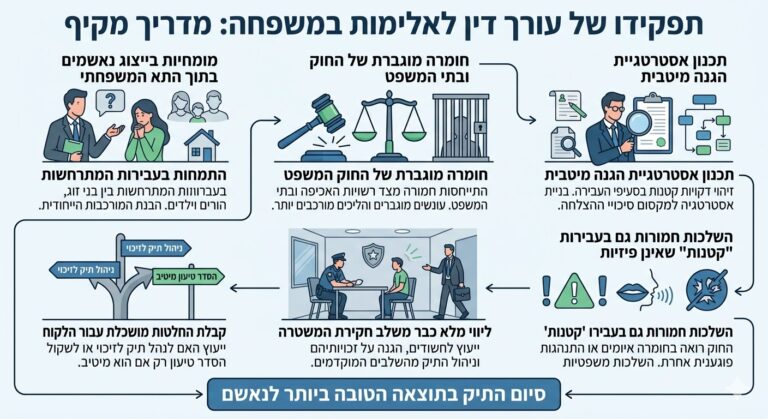 עורך דין אלימות במשפחה